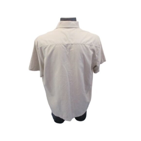 MEXX Classic Beige Short Sleeve Shirt ๐ Size XL - Picture 4 of 5